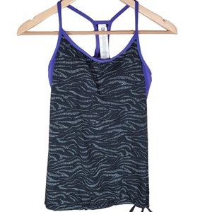 Fabletics Tank Top Norwalk attached bra Gym Running Yoga Workout Athletic S